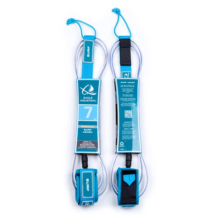 
High Quality 6ft * 6mm Surfboard Leash Surf Leash 