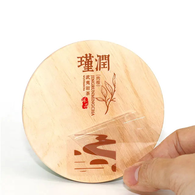 Customized waterproof self-adhesive heat metal label design 3D vinyl transfer stickers paste on the surface of various objects