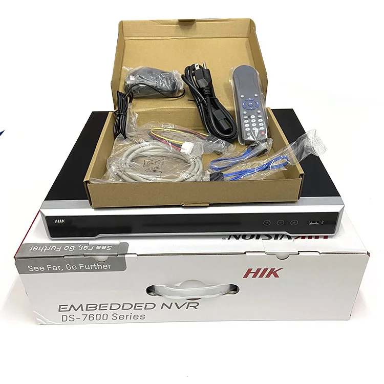 Hikvsion 16-канальный NVR DS-7616NI-Q2 H.265 2SATA 8TB 16CH сетевой видеорегистратор