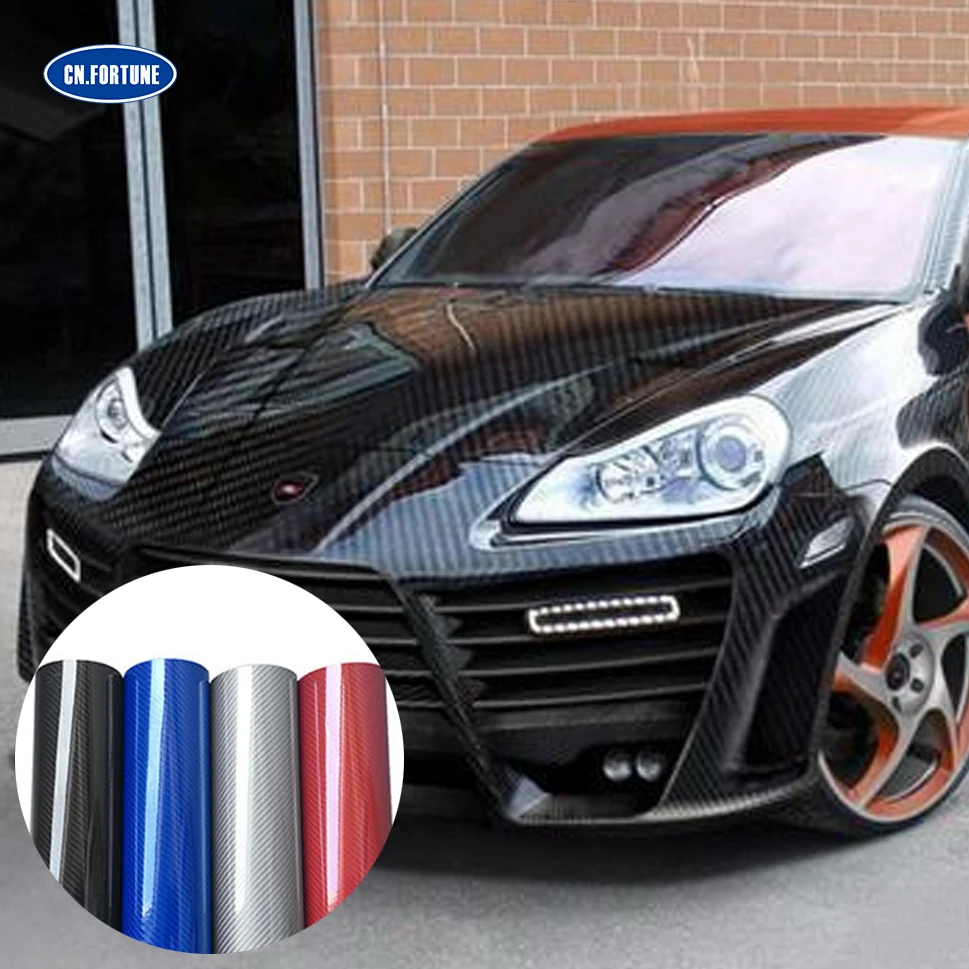 Гуанчжоу водонепроницаемая гибкая виниловая пленка из углеродного волокна для автомобиля