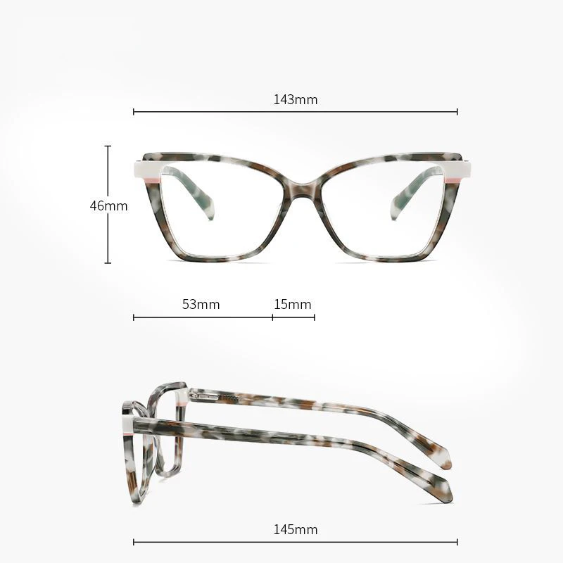 Eyeglasses Best Seller Luxury Case Acetate Anti Blue Light 2025 Eyeglasses For Men Square Eyeglasses Frame