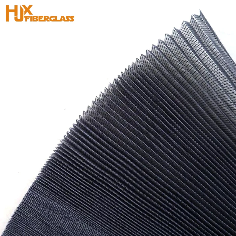 patio retractable fixed insect screen window Barrier free plisse mosquito net pleated mesh for folding screen door
