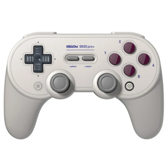 
2019 8BITDO SN30 PRO PLUS Wireless BT controllers grip handle for PC computer Android Switch console SN30 PRO+ gamepad 