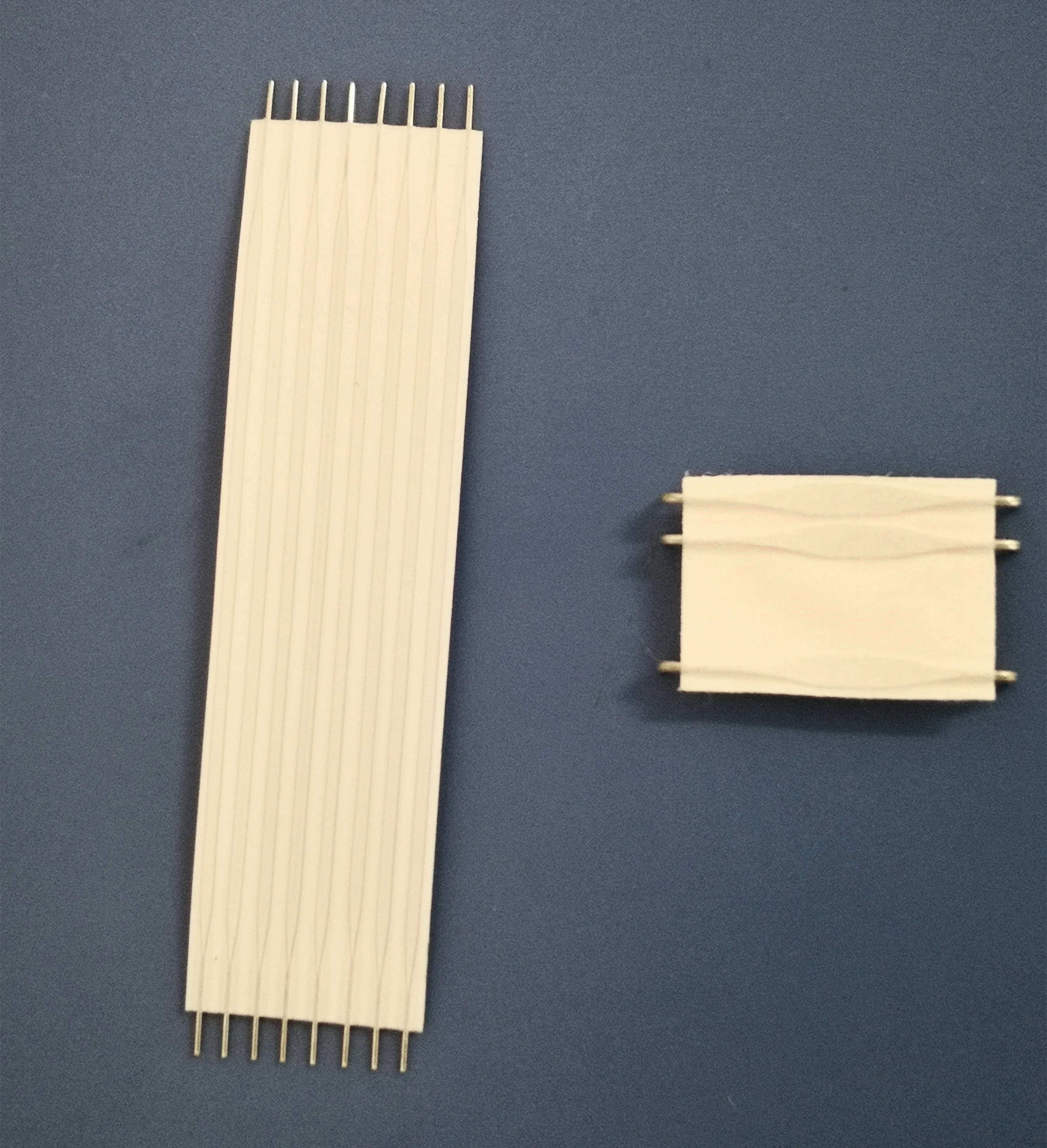 Professional Factory custom 2.54mm Pitch Nomex PI insulation RFC round flat cable jumpers