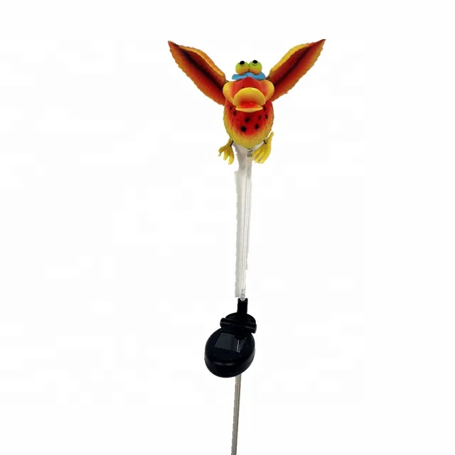 
Osgoodway Wholesale ECO Plastic Garden Solar stake Light Toucan animal Garden Ornament for yard decorations 