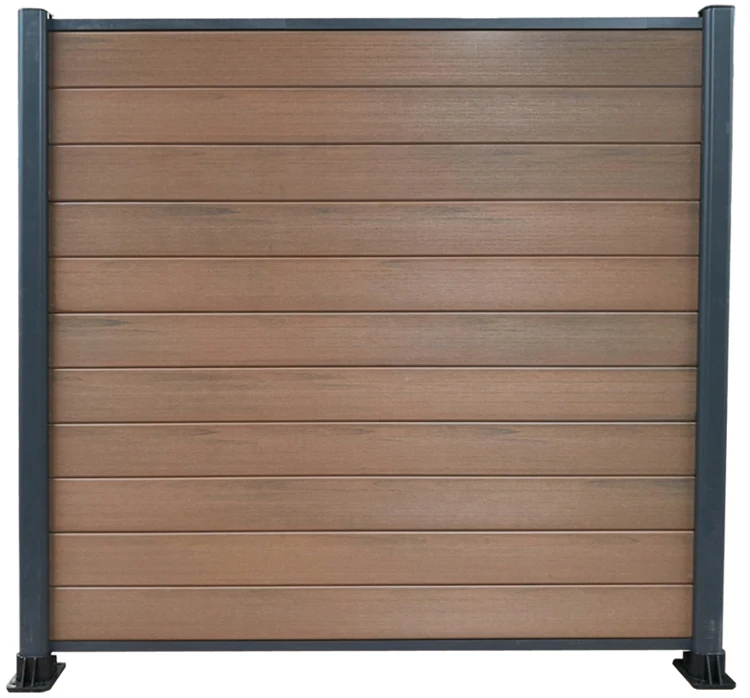 Дешевая Цена WPC декоративные деревянные пластиковые композитные панели забора для сада