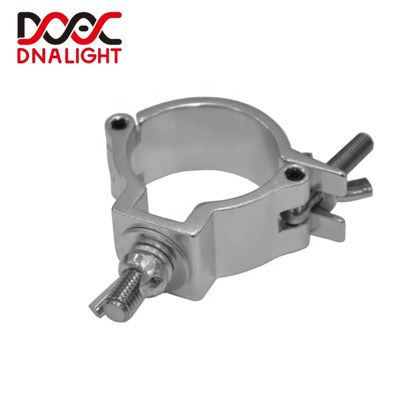 Wholesale TUV certificate Mini 360 QR Aluminum Stage Lighting Truss Clamp Hook 48-51mm Load 100KG