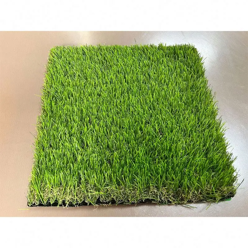 Green garden natural Artificial grass roll football sports synthetic lawn floor mat roll soccer turf carpet for golf outdoor