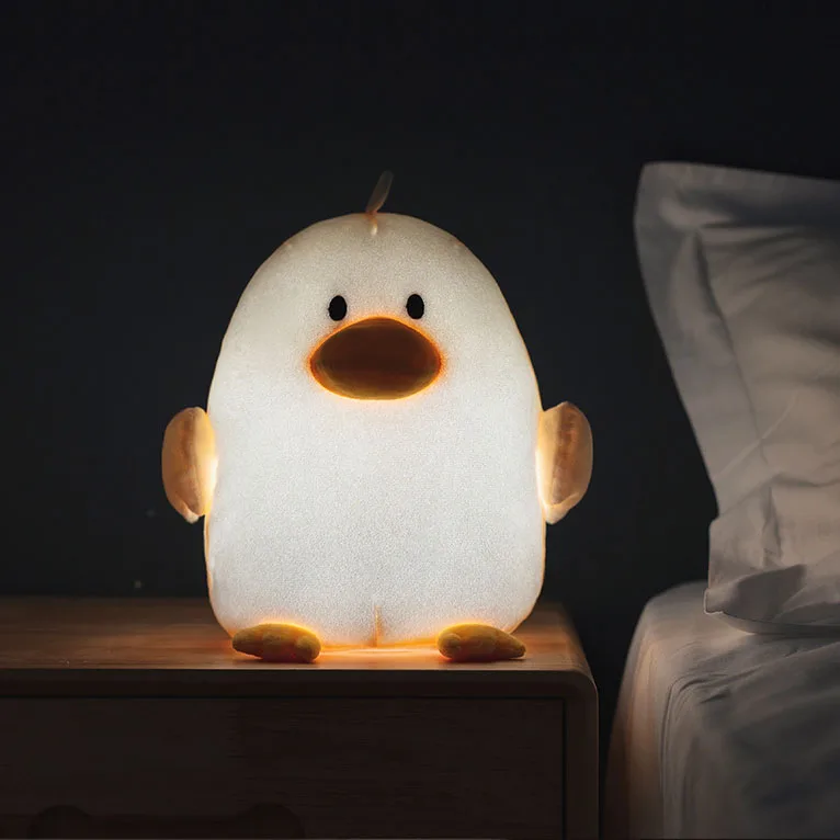 New Idea 2021 Led Rechargeable Table Lamp Battery Plush Cuddly Stuffed Animal Night