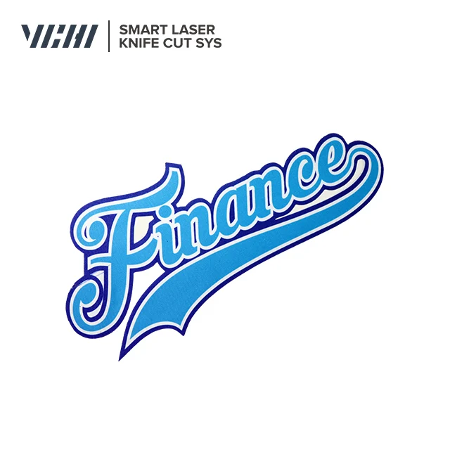 VICHI Automatic Laser Cutter Laser Cutting Machine with CCD Camera and Conveyor for Woven Labels and All New Innovation Fabric