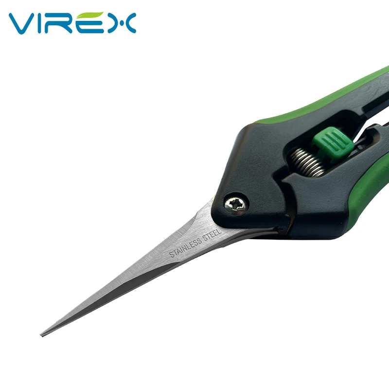 
Stainless Steel Hydroponic Plant Shear Flower Tree Garden Blade Trimming Pruning Scissors 