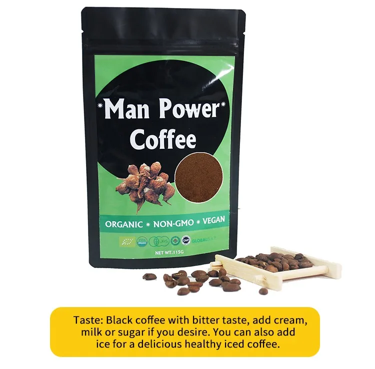 2019 Best Selling  Male Power Coffee X-sexual Enhancement Tongkat Ali Moca Extract Instant Coffee