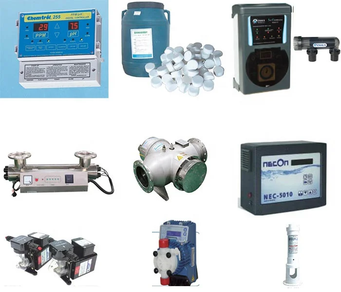 China emaux   inground    cleaning swimming pool equipment set and accessories for pool