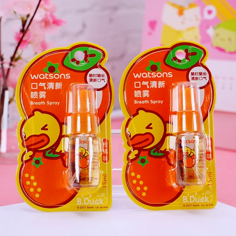 Private Label Mouth Spray Strawberry Flavor Mouth Spray Refreshing Oral Mouth Spray 15ml