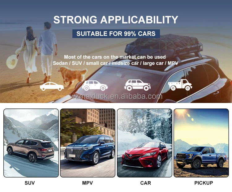 Senmu 310L ABS hard -shell car roof box,vehicle rooftop cargo box,travel rooftop storage carrier
