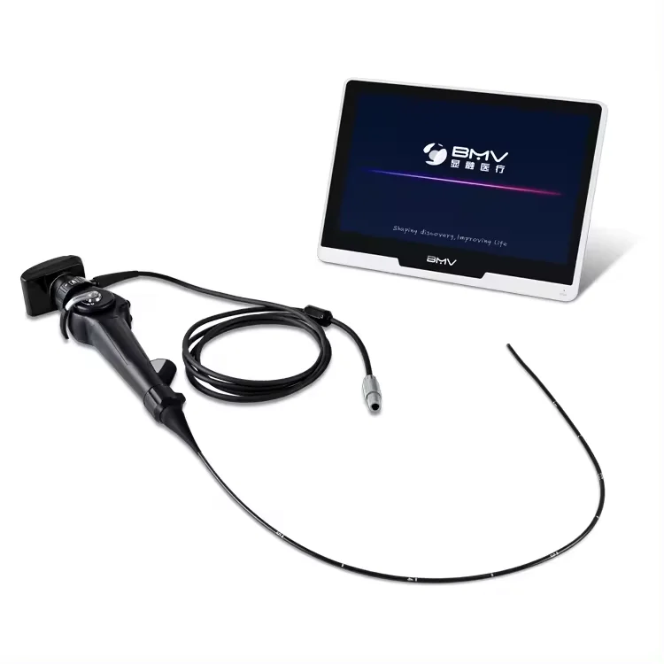 Flexible Veterinary Endoscope Intubation Video Endoscope With Hd Camera