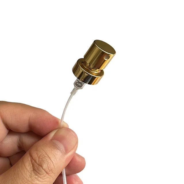 13mm 15mm Silver Gold Aluminum Perfume Crimp Spray Mist Sprayer for Perfume Bottle Atomizer