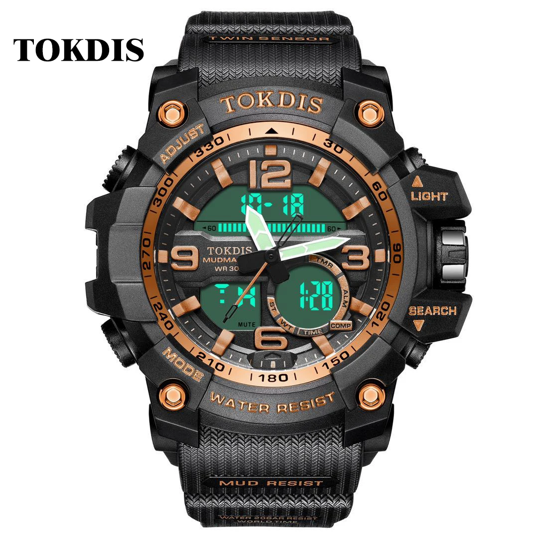 
Multi function calendar countdown week waterproof sports electronic watch 