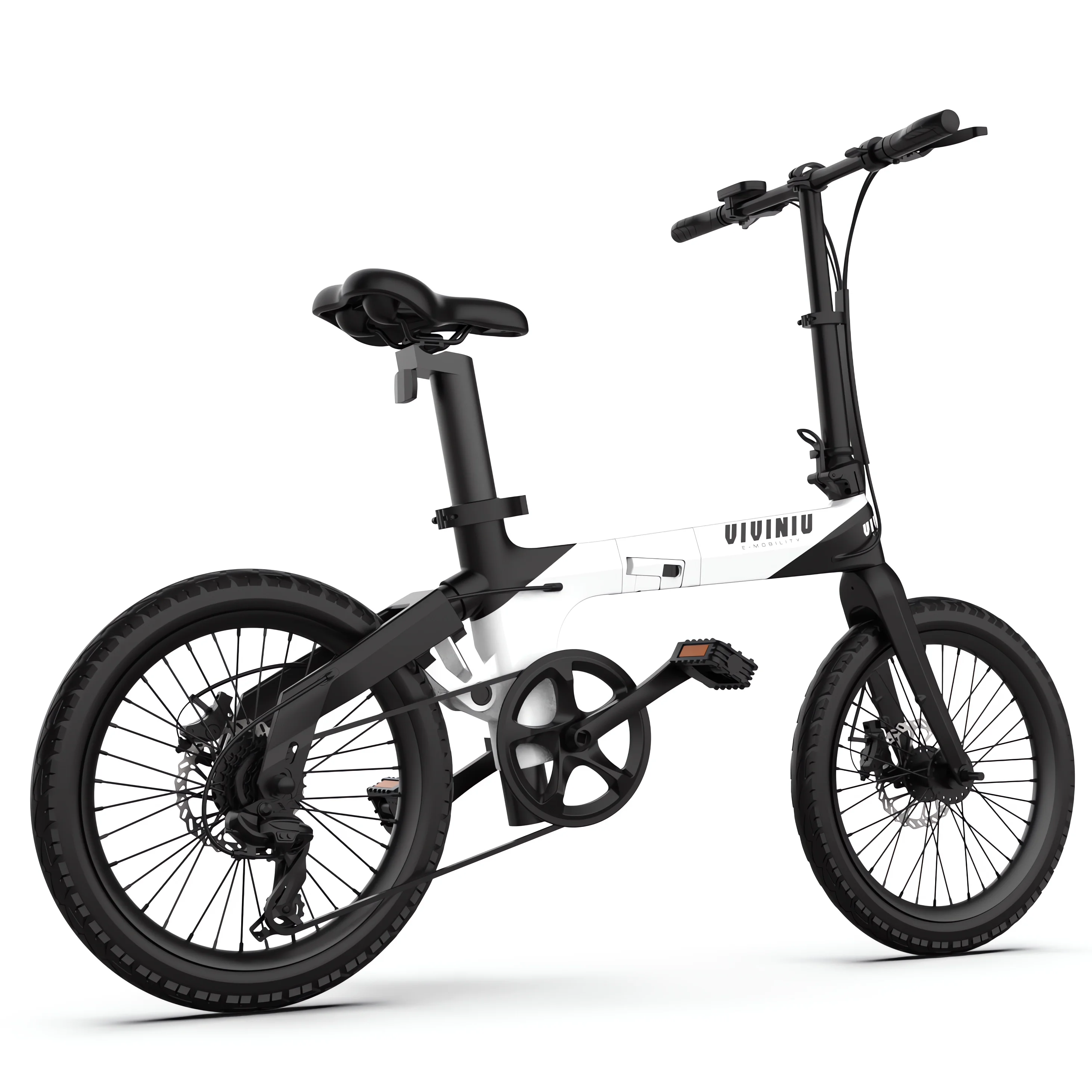 Newest Folding Bike Europe Warehouse VIVINIU L01 Ebike with Aluminum-Alloy 20 inch 250W Electric Urban EBike for Adults
