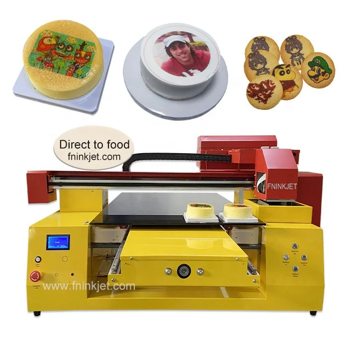 Hot Selling All in One Edible Food Printing Direct to Cake Candy Cookie Macaron A1 A2 A3 Marshmallow Printer