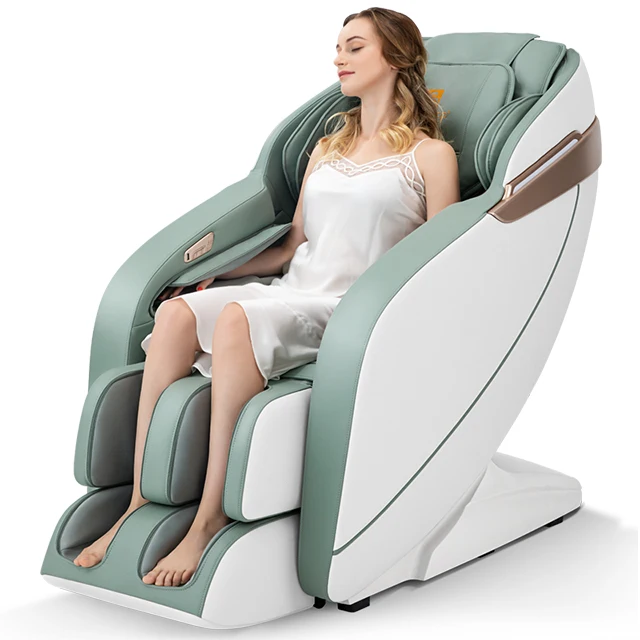 2021 Hot Sell Fashion Music 3d Zero Gravity Electric Lounge Full Body Machine deluxe shiatsu  Massage Chair