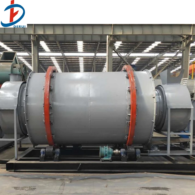 Professional Cylinder Dryer Clay Rotary Drum Dryer Soil Rotating Dryer Manufacturer