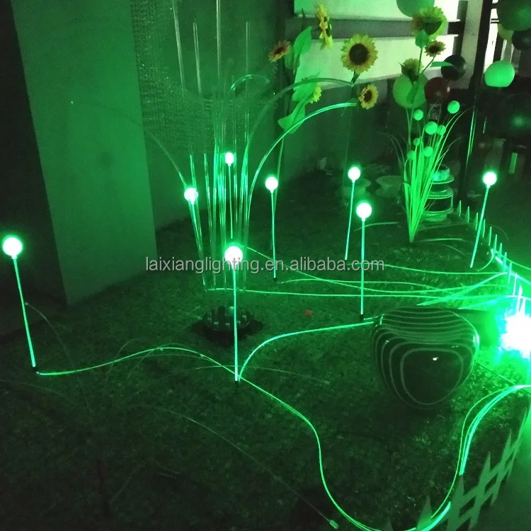 1.0mm fiber cable 45w RGB color change LED plastic bubl landscape lamp