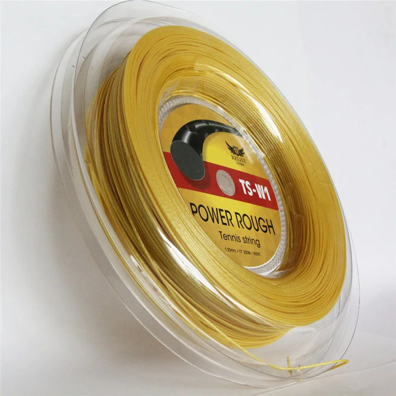 Co-polyester  power rough  brand tennis string reel 200m  can accept Customized OEM LOGO
