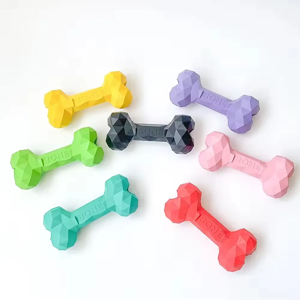 New Design Interactive Durable Pet Toy Natural Rubber Dog Toy Tooth Cleaning Dog Chew Toys