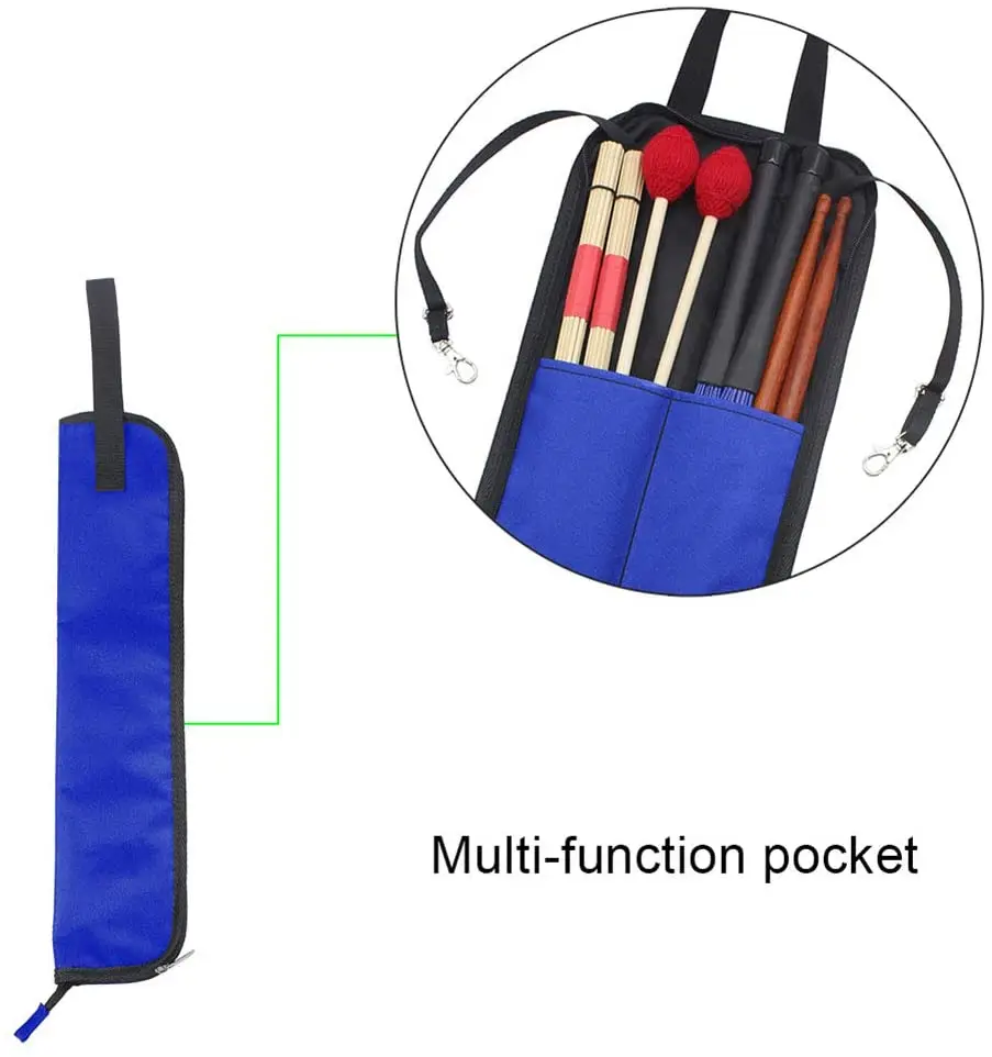 YA SHINE 600D oxford portable waterproof multi functional drum storage case Drum Stick Bag