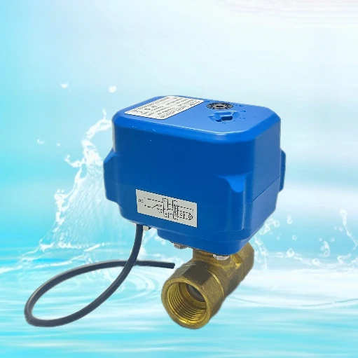 2-Way DN25 Mini Electric Control Valve 1' Brass Ball Water Valve for Smart Water Oil & Gas Customizable OEM