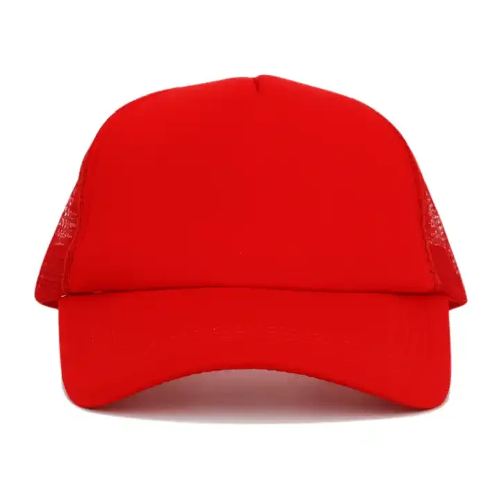 High quality Classic Mesh Adjustable Plain Blank Dad Foam Trucker Cap Hat