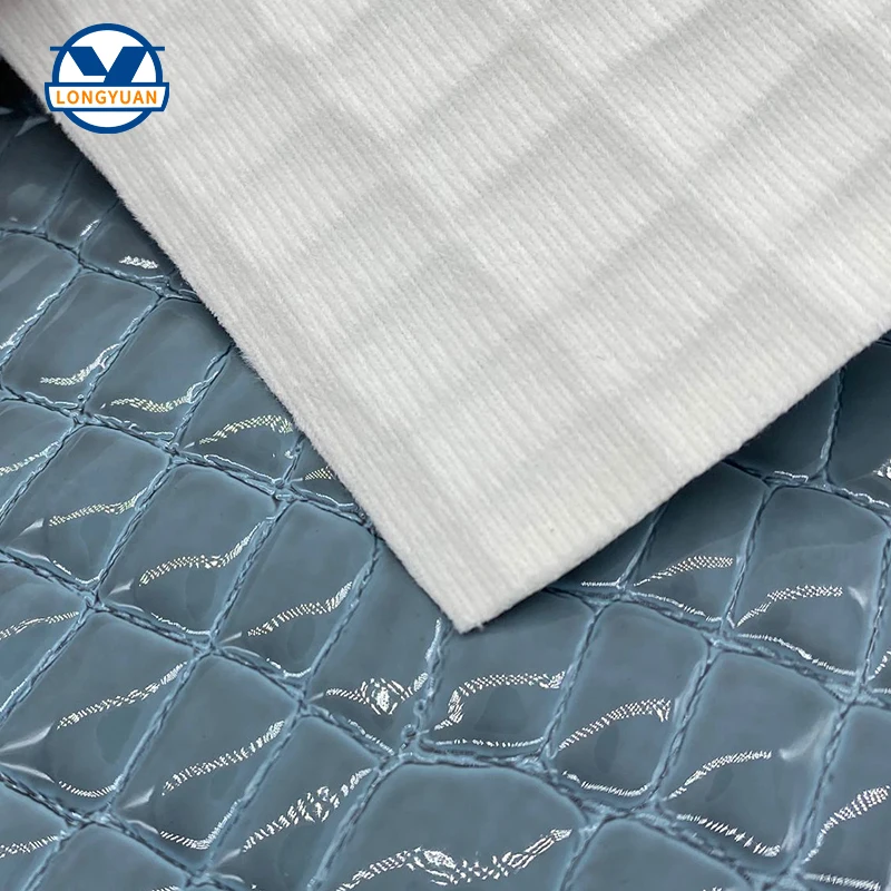 0.9mm Wholesale Free Sample Pu Synthetic Leather Materials for Bags