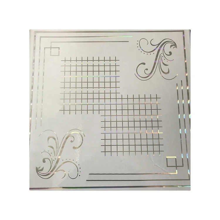 Pvc False Ceilings Design Hot Stamping PVC Ceiling Modern Design Pvc Interior Ceiling For Office