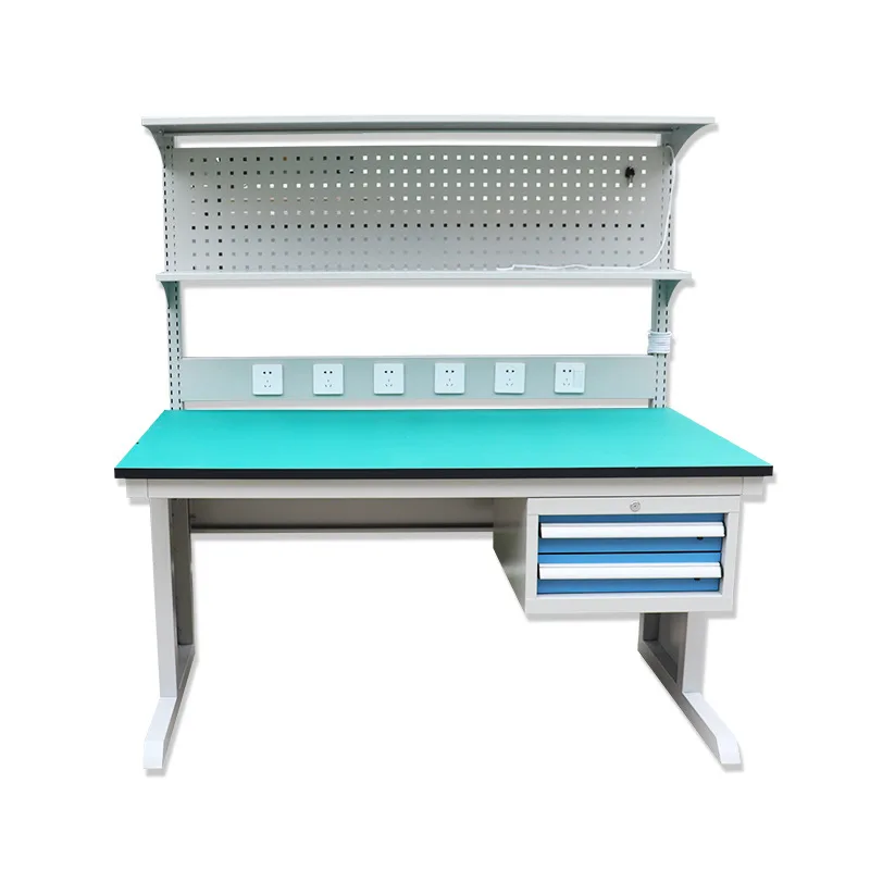 OEM/ODM Wholesale factory customization Customized factory assembly line assembly anti-static Kanban workbench with drawers