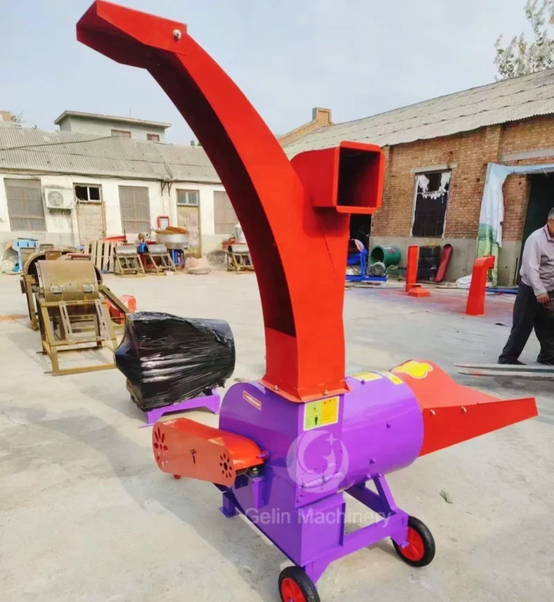Electric Small Multifunctional Silage New Design Mini Chaff Cutter Machine For Feed Processing