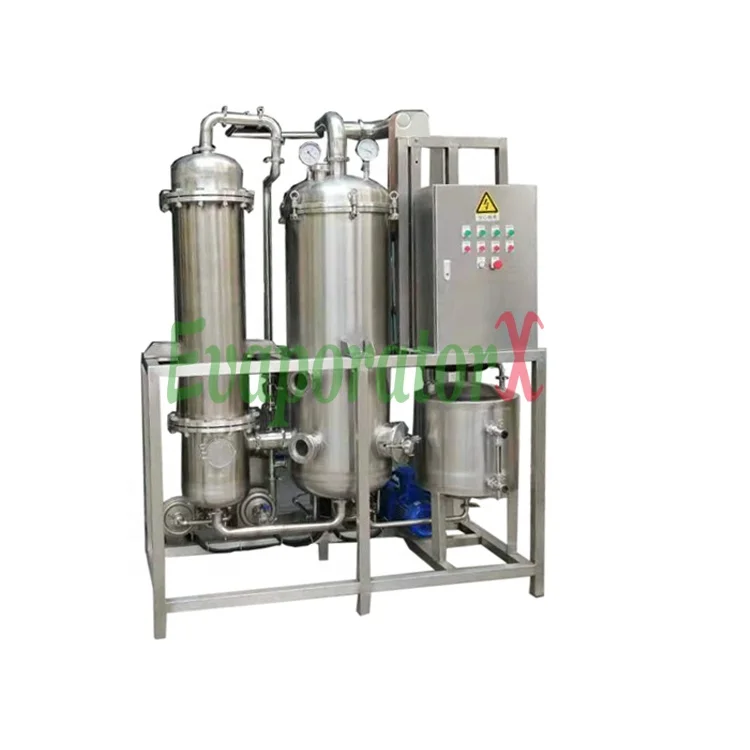 
CE Certificated EvaporatorX Falling Film Evaporator for Milk Concentration 