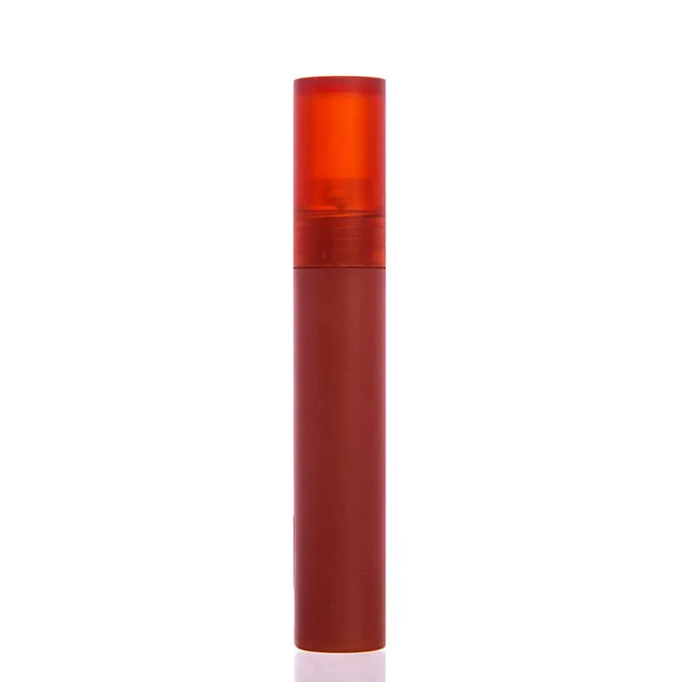 5 ml red round empty plastic lip gloss tube for cosmetics cream lip gloss tube packaging luxury fashion popular lip gloss tube