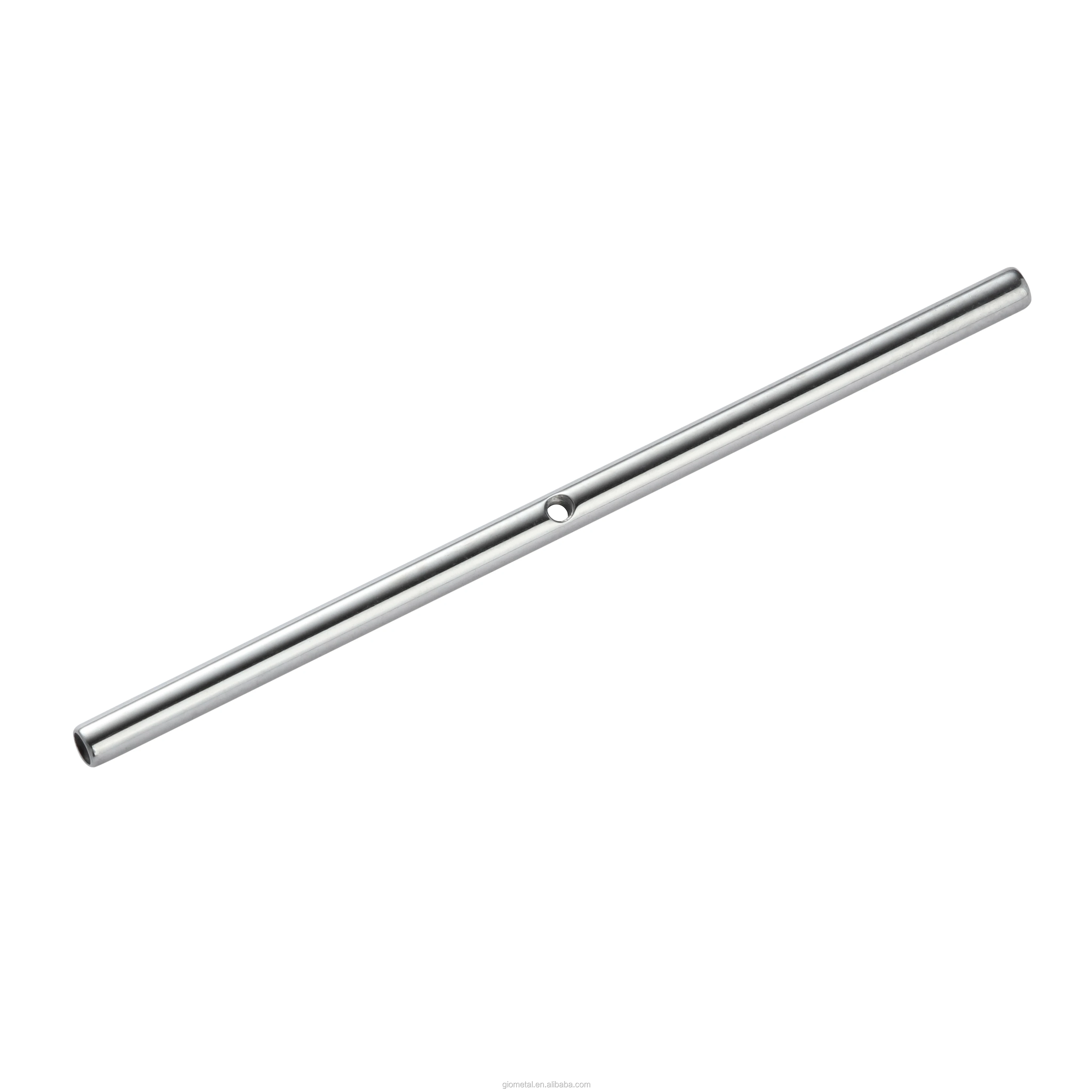 Giometal вечный металл ASTM F136 титановая Промышленная Штанга с внутренней резьбой с центральным отверстием M0.9 ювелирные изделия оптом