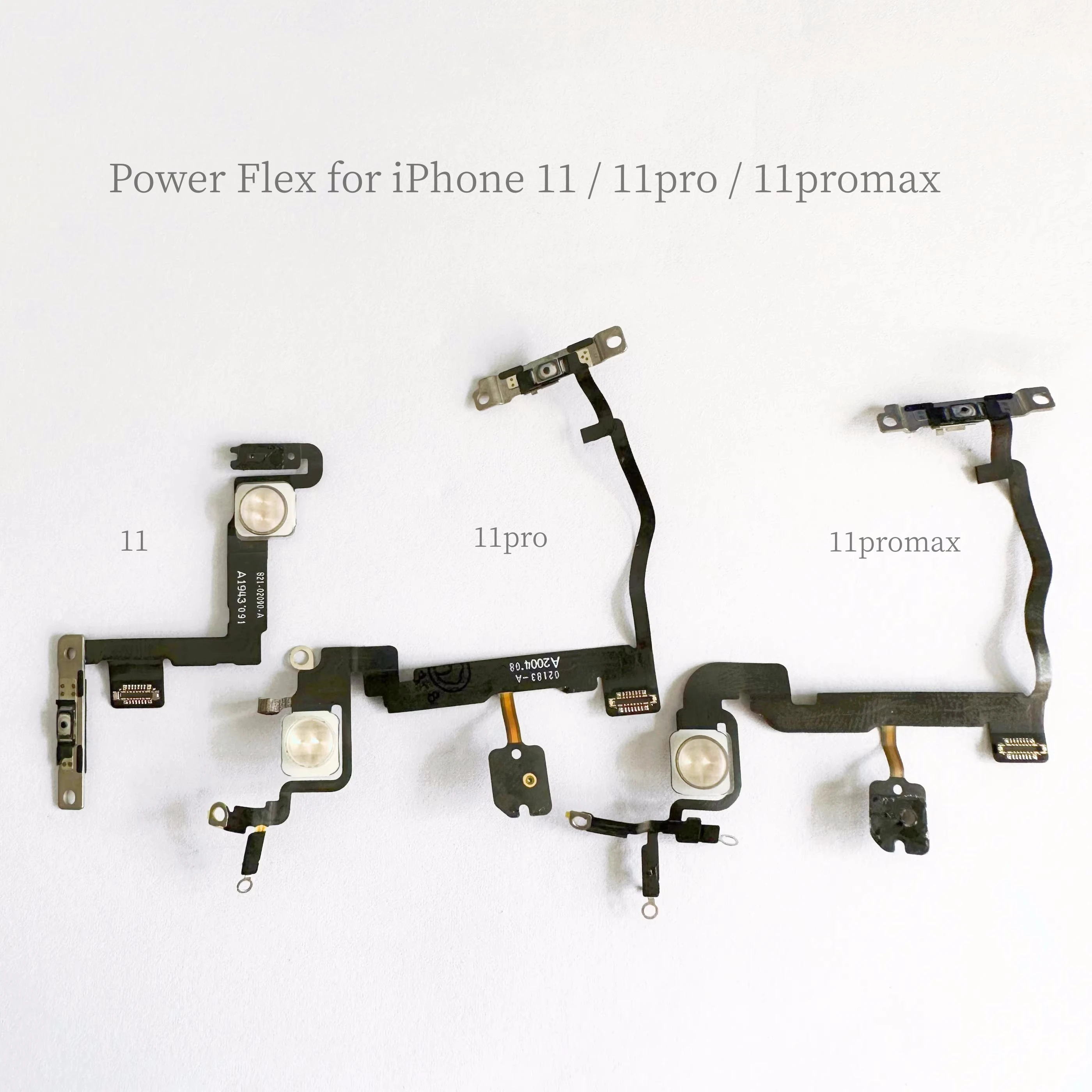 Wholesale 100% Tested Mobile Phone Repair Parts Power On Off Button Flex Cable Original Power Flex Cable for iPhone 11 Pro Max