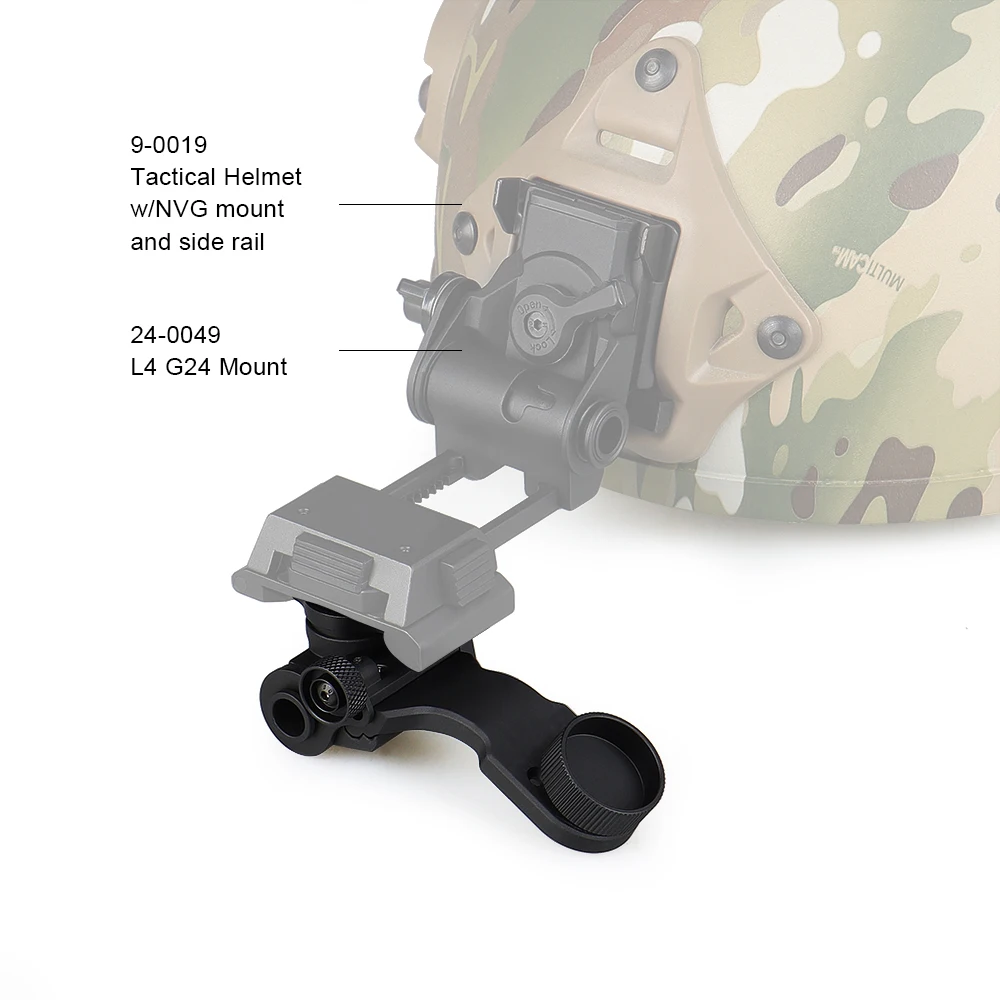 Tactical accessory PVS-14 J Arm NVG Helmet Mounted Bracket Adapter  GZ24-0245