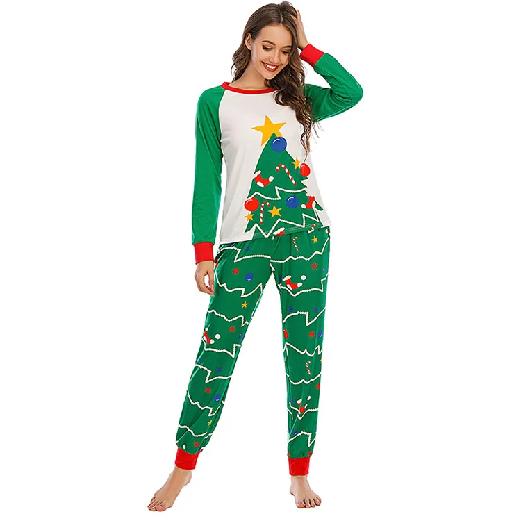 Custom Familycottontmas Pajamas 2024 Mother Mens Pijamas Mom Daughter Matching Outfit Babmenoy Girls Children Pyjamas Clothes
