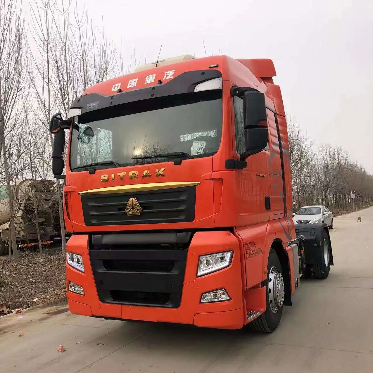 Hot Sale Sinotruck Sitrak C7H Diesel Tractor Truck For Russia Sale