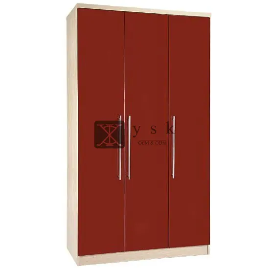 WD-003 Solid Wood Sliding Door Wardrobe For High End Hotel