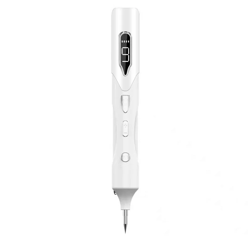 Painless smooth cryo pen LED display beauty mole removal sweep spot pen plasma pen