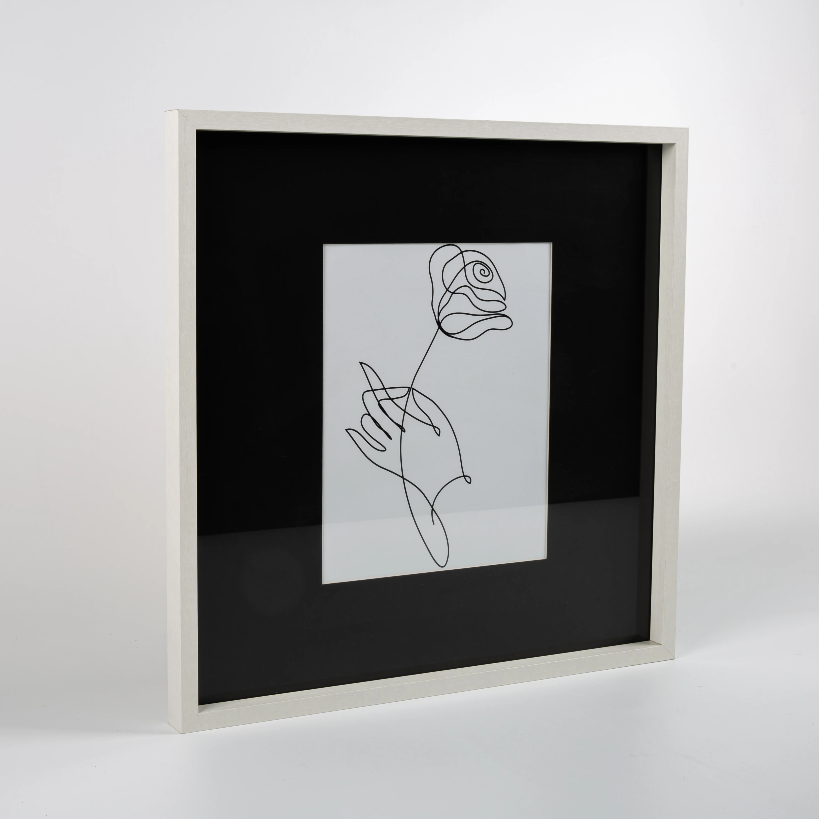 Worth Buying  Super Value abstract art 40x40cm square wall hanging 8x10 inch photo wooden frame