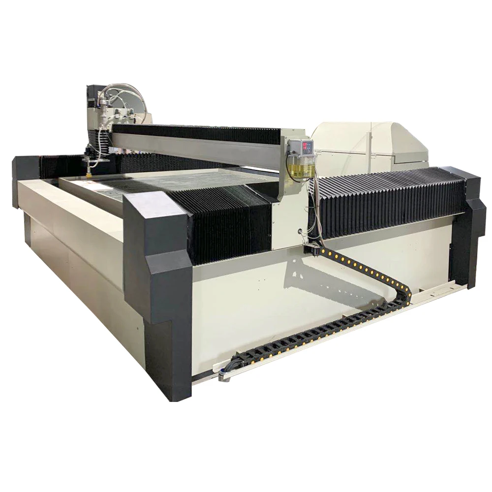 CNC waterjet cutting machine for stone cutting and  metal cutting waterjet