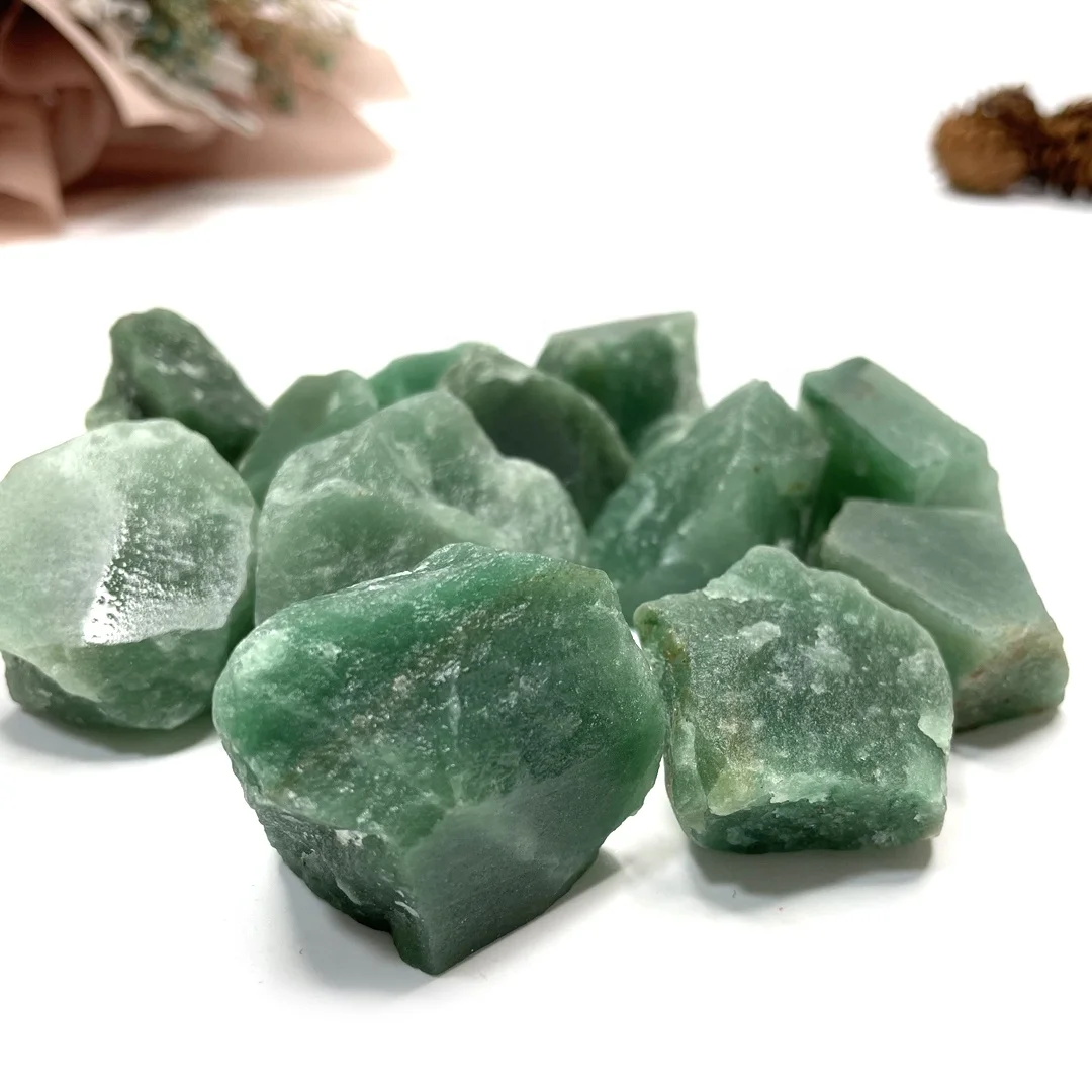 Crystals Wholesale Bulk  Natural Crystals Gemstone Rough Stone Green Aventurine Raw