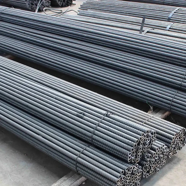 High Strength Full Threaded Steel Self Drilling Mining Industry R25 R32 R38 R51 T76 Threaded Rod Concrete Anchor Rod