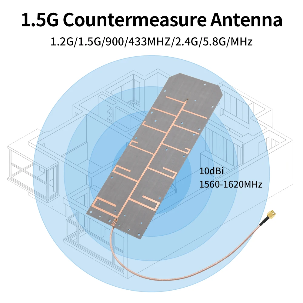 2.4G&5.8G Omnidirectional External High Gain WIFI Communication 4G Antenna 5G Wireless Router 3G